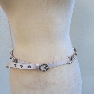 Dolce Gabbana chain link belt 32 inch Made In Italy